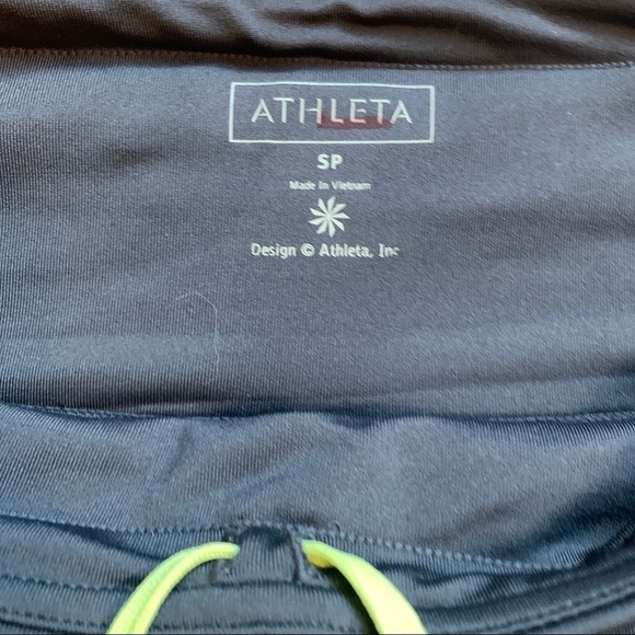 Athleta Yoga Bike Short Leggings Grey Size SP - Picture 11 of 12